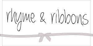 Rhyme & Ribbons Blog
