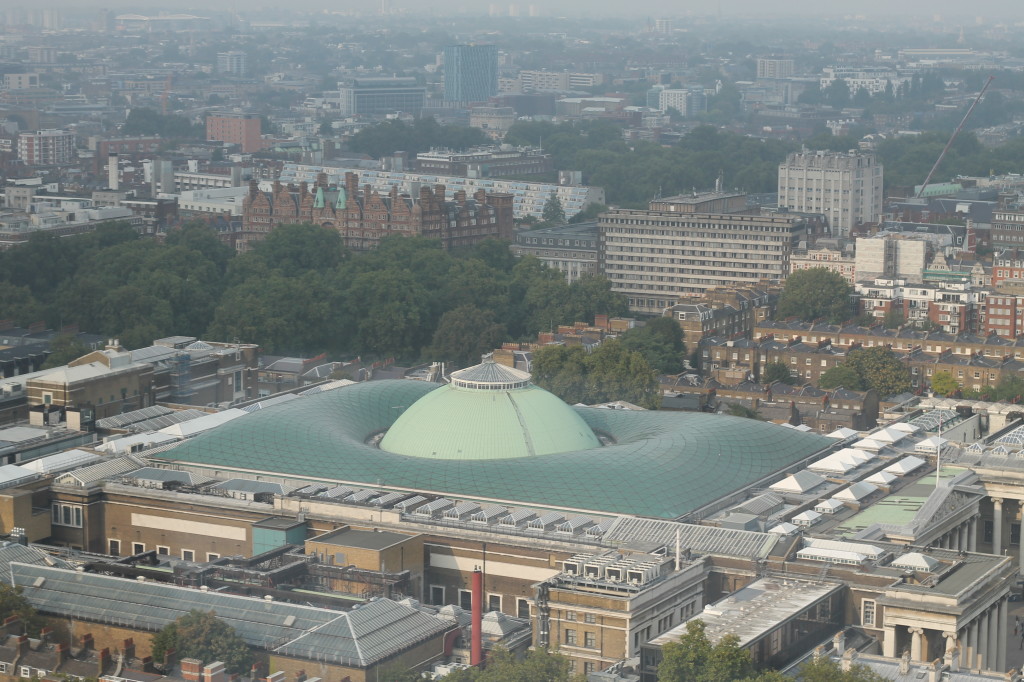 british museum from above