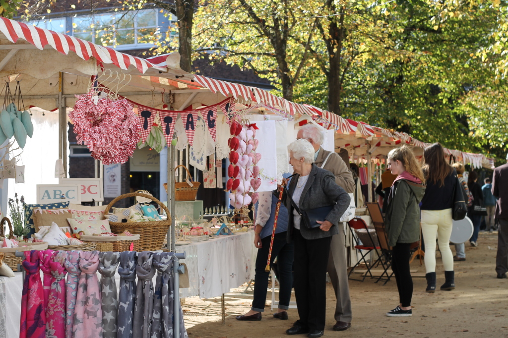 stalls in the pantiles