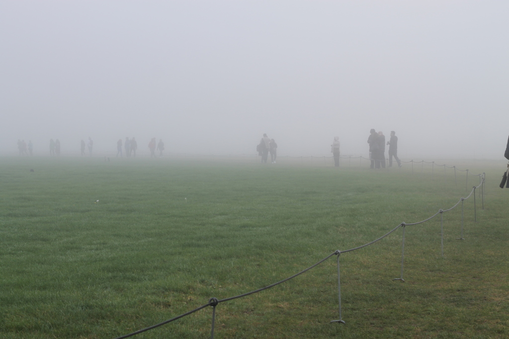 tourists in the mists