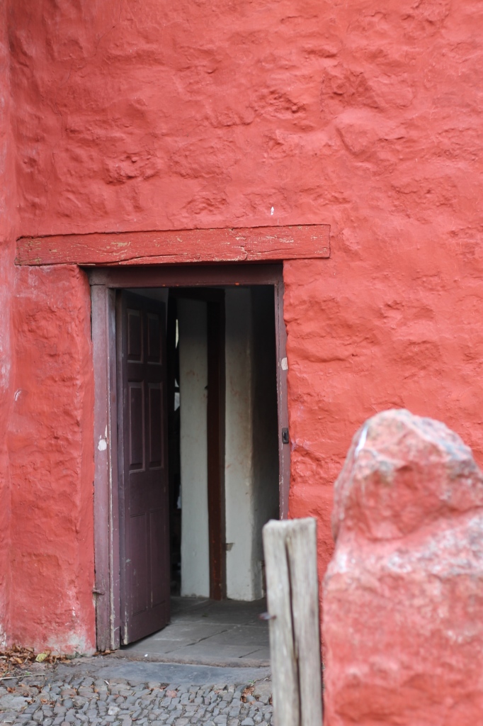 red doorway