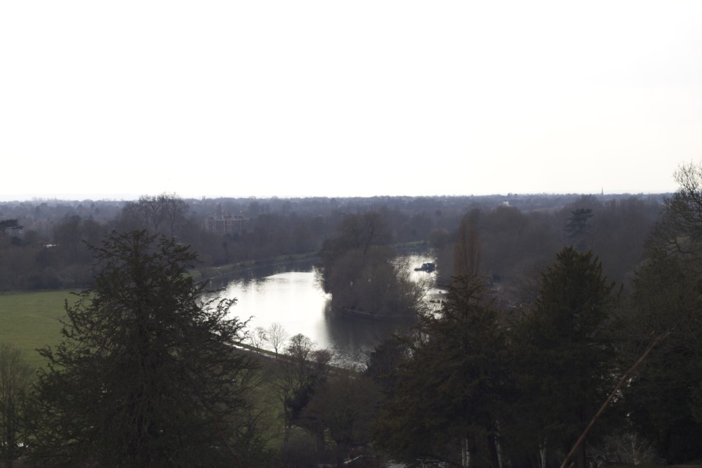 River Thames from the hill