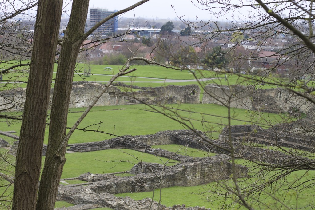 lesnes abbey from green chain walk