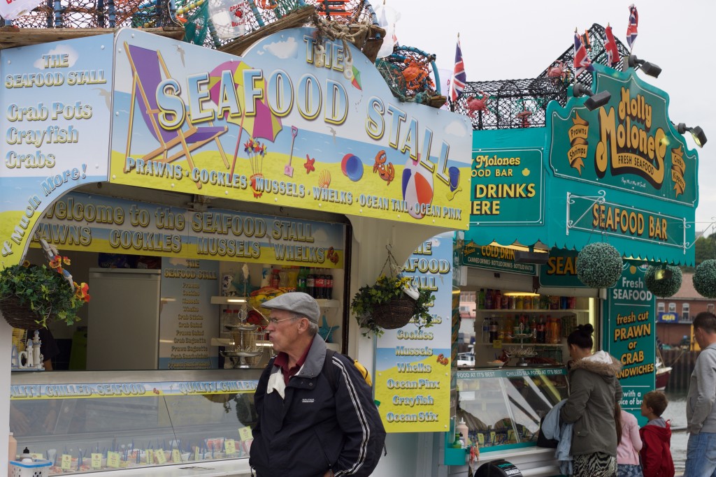 seafood stalls