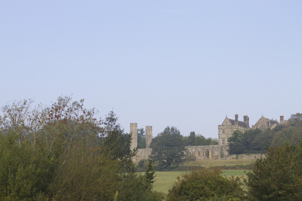 battle abbey from afar