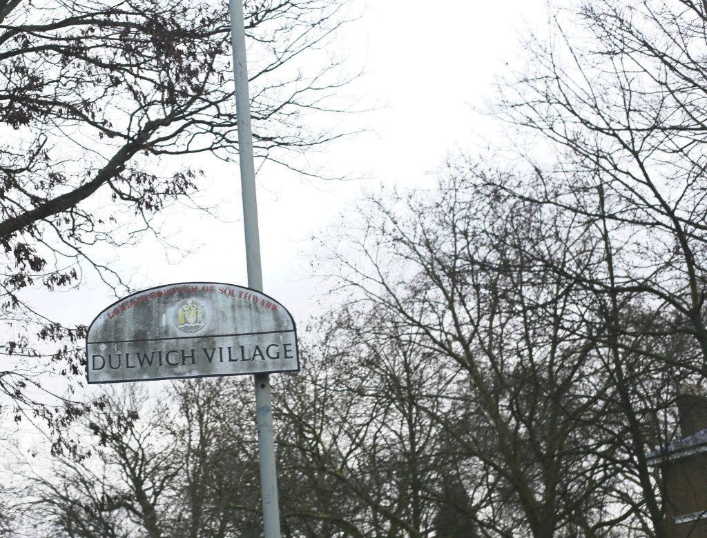 dulwich village sign