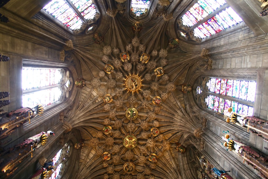 roof in thistle chapel