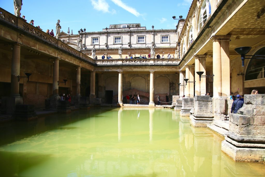 roman baths ground level