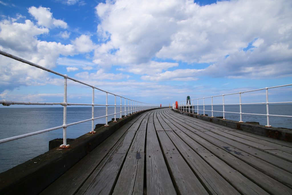 whitby pier