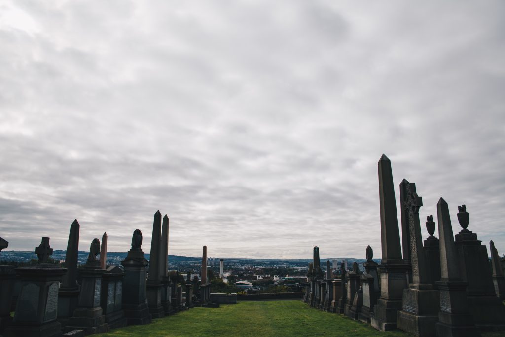 Glasgow Necropolis graves