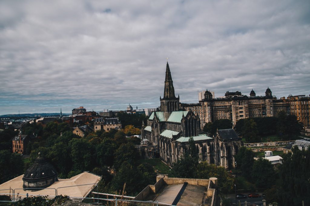 view of glasgow cathedral