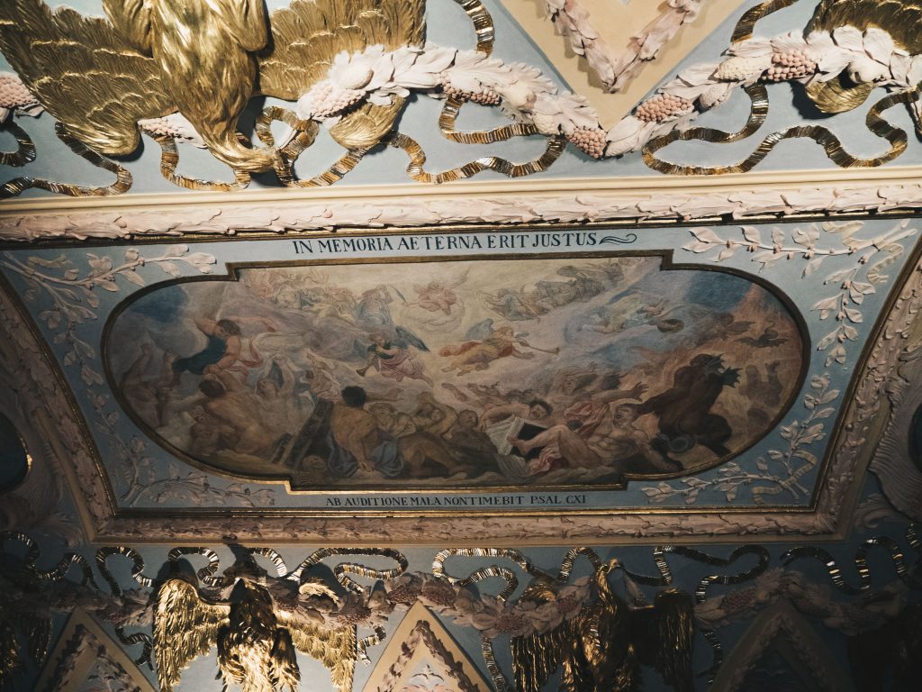 ceiling in bratislava city museum
