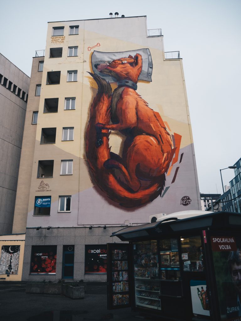 fox street art
