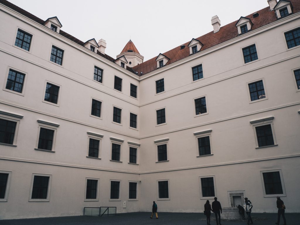 inside Bratislava Castle