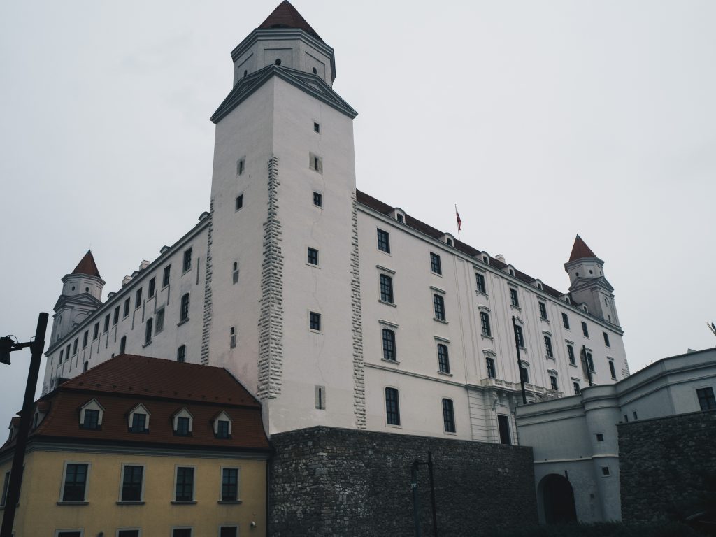 side of Bratislava Castle