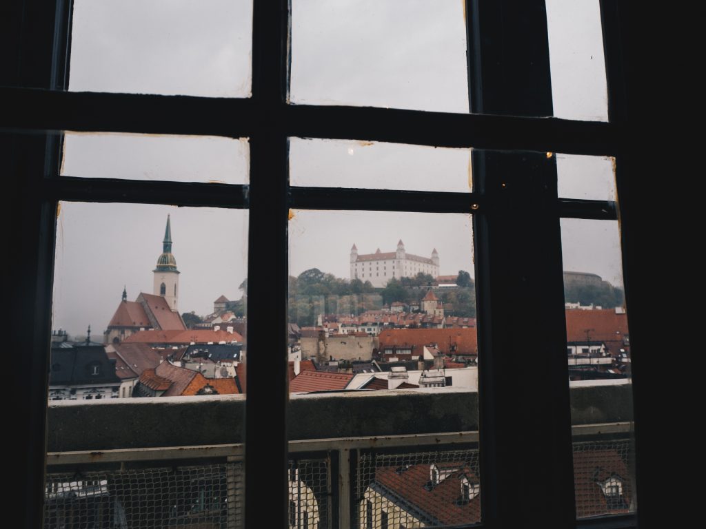 view from bratislava city museum