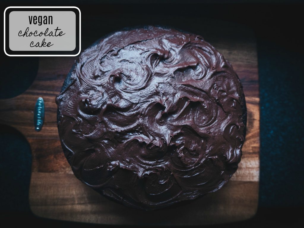 pin it for later: vegan chocolate cake