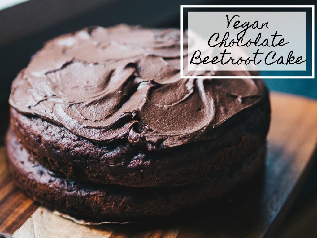 vegan chocolate beetroot cake 