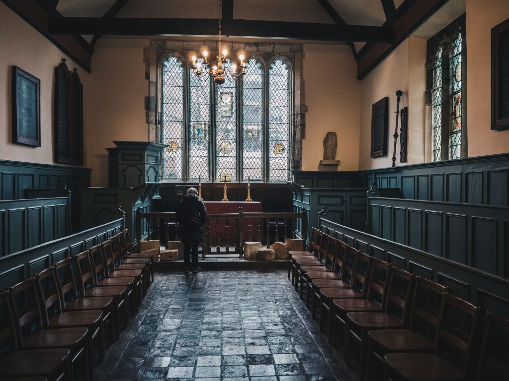 inside the chapel