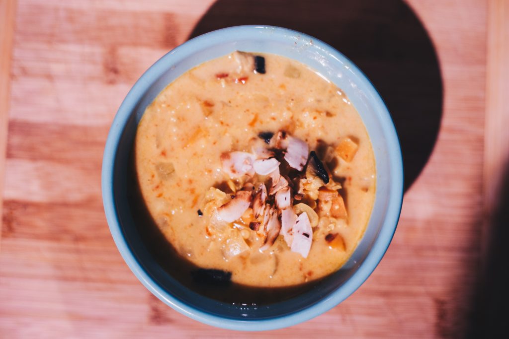 coconut lentil soup