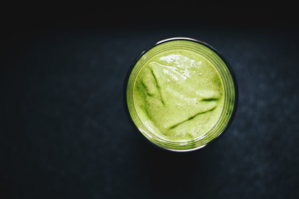 green smoothie top