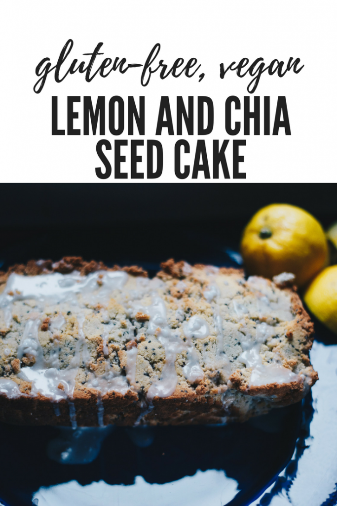 Gluten-Free Vegan Lemon and Chia Seed Cake