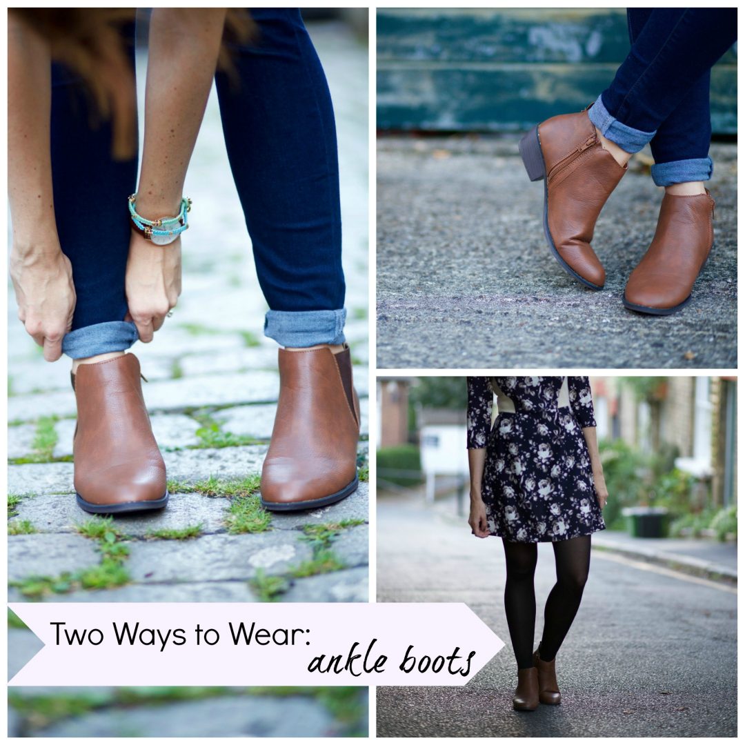 best way to wear ankle boots with jeans