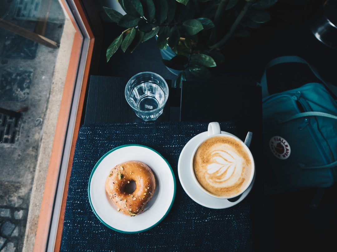 donut and coffee