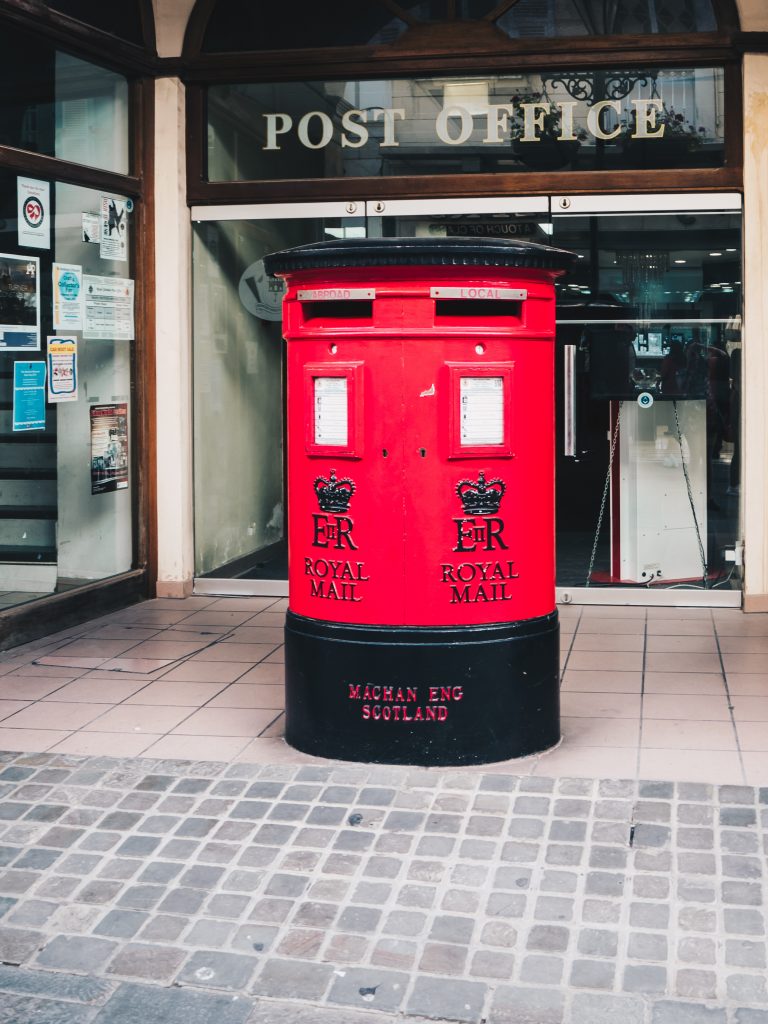post box in gibraltar 
