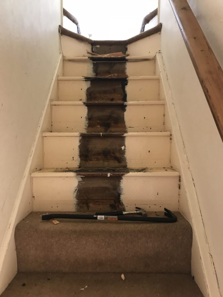 stairs halfway