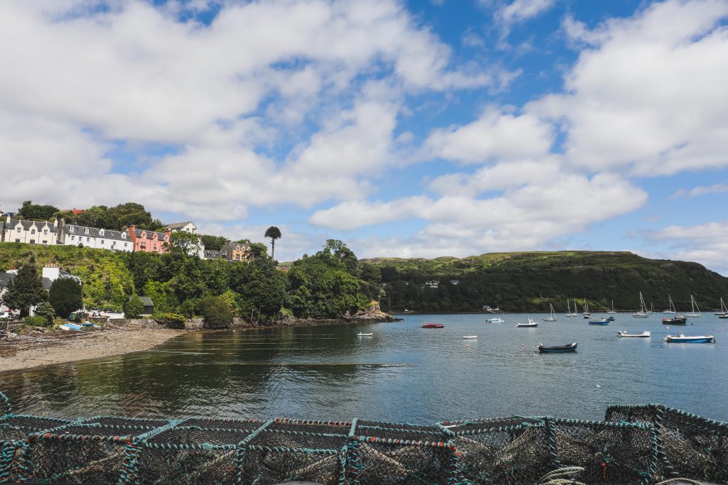 portree boats and harbour