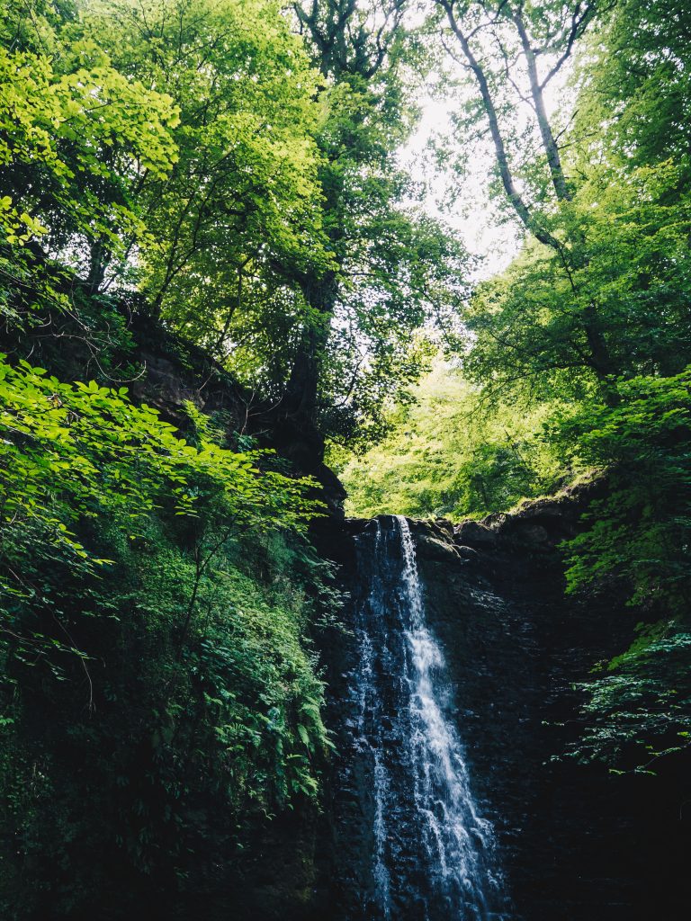waterfall north yorkshire