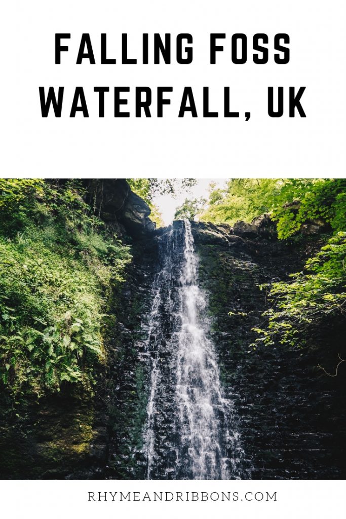 falling foss waterfall