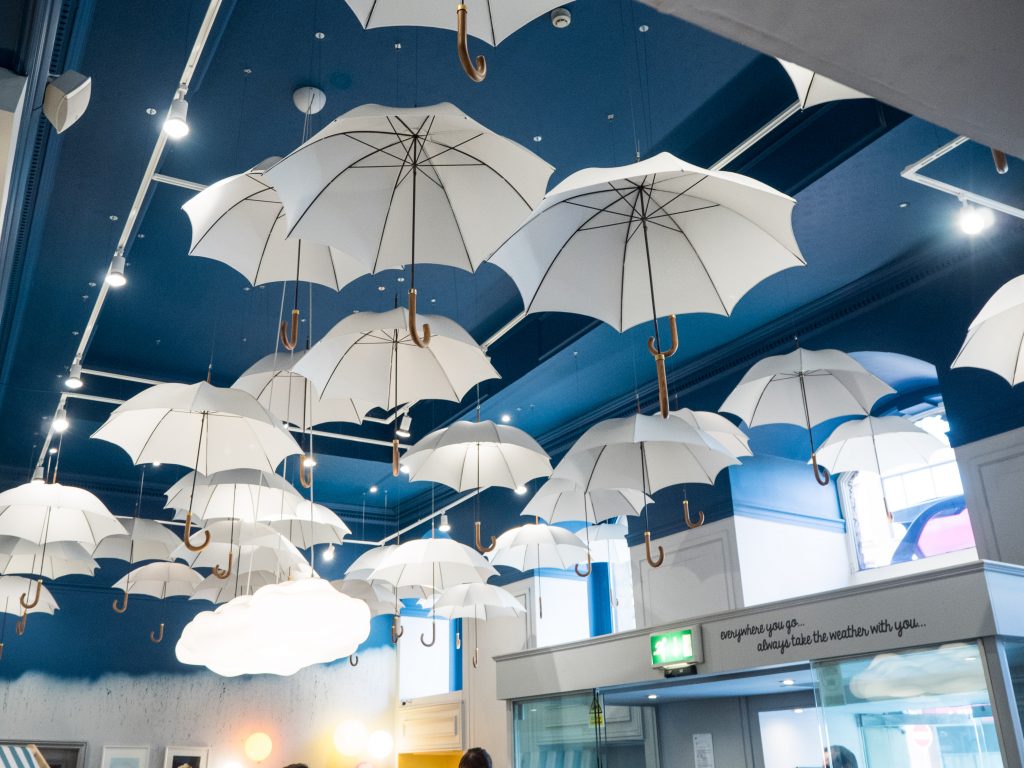 ibis lobby umbrellas