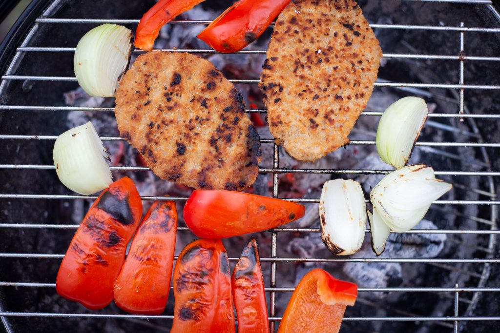 grilling ingredients on bbq